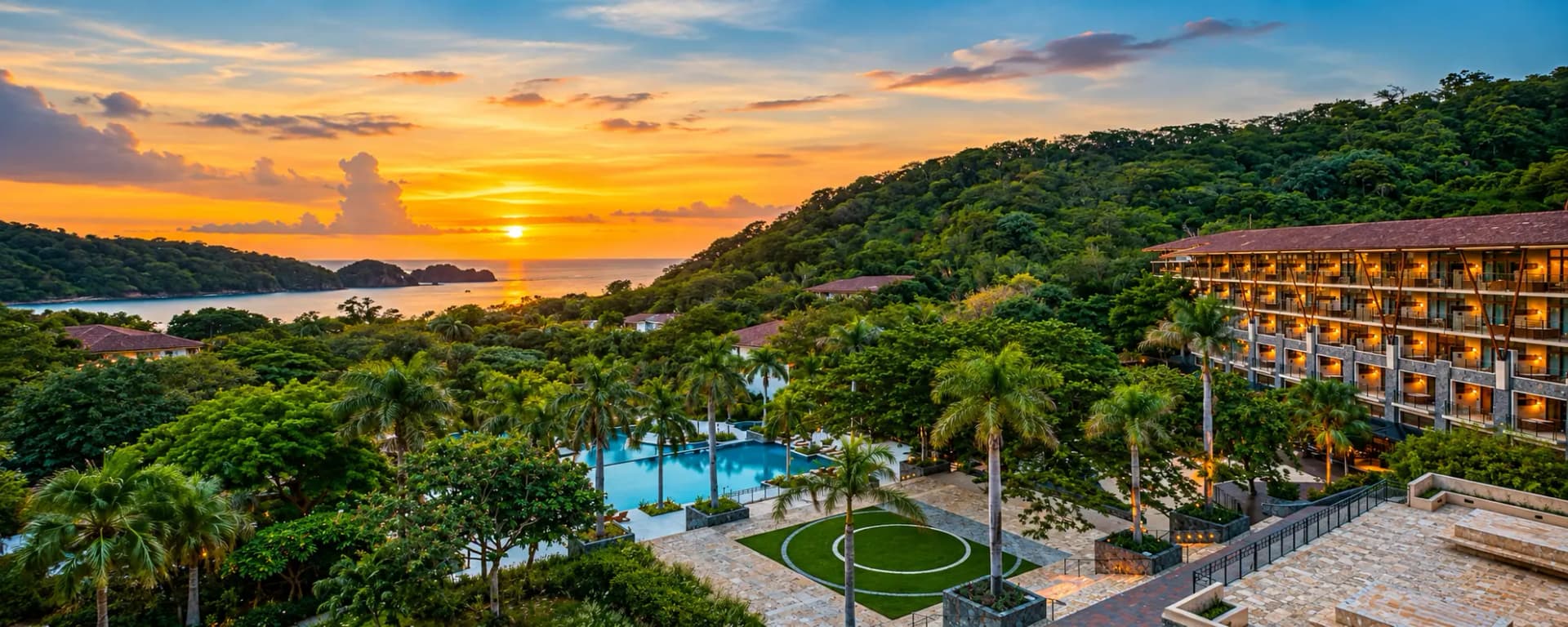Resort JW Marriott Costa Elena en Playa El Jobo, La Cruz, norte de Guanacaste